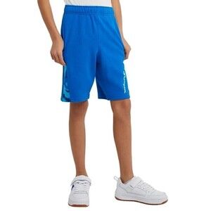 Champion Big Boy Terry Athletic Shorts w/ Camo Hawthorn Mall Bozzetto Blue 18-20